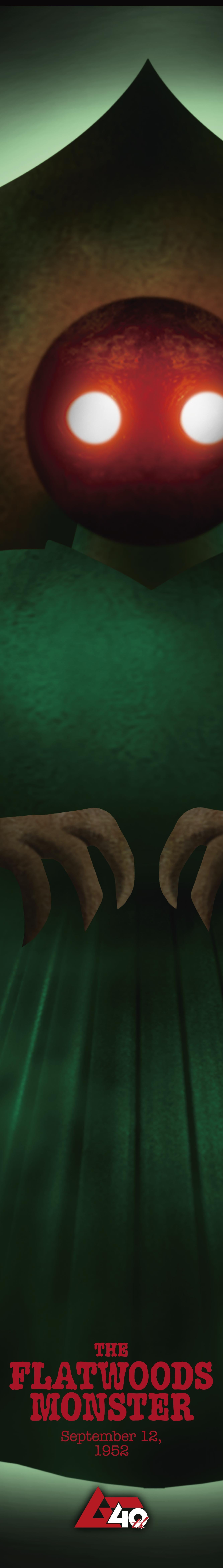 等身大フラットウッズモンスター