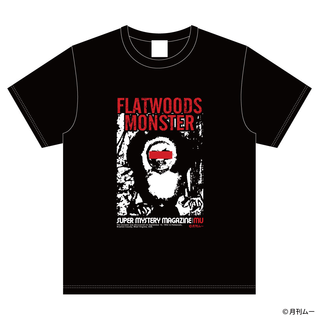 ムー Tシャツ フラットウッズモンスター