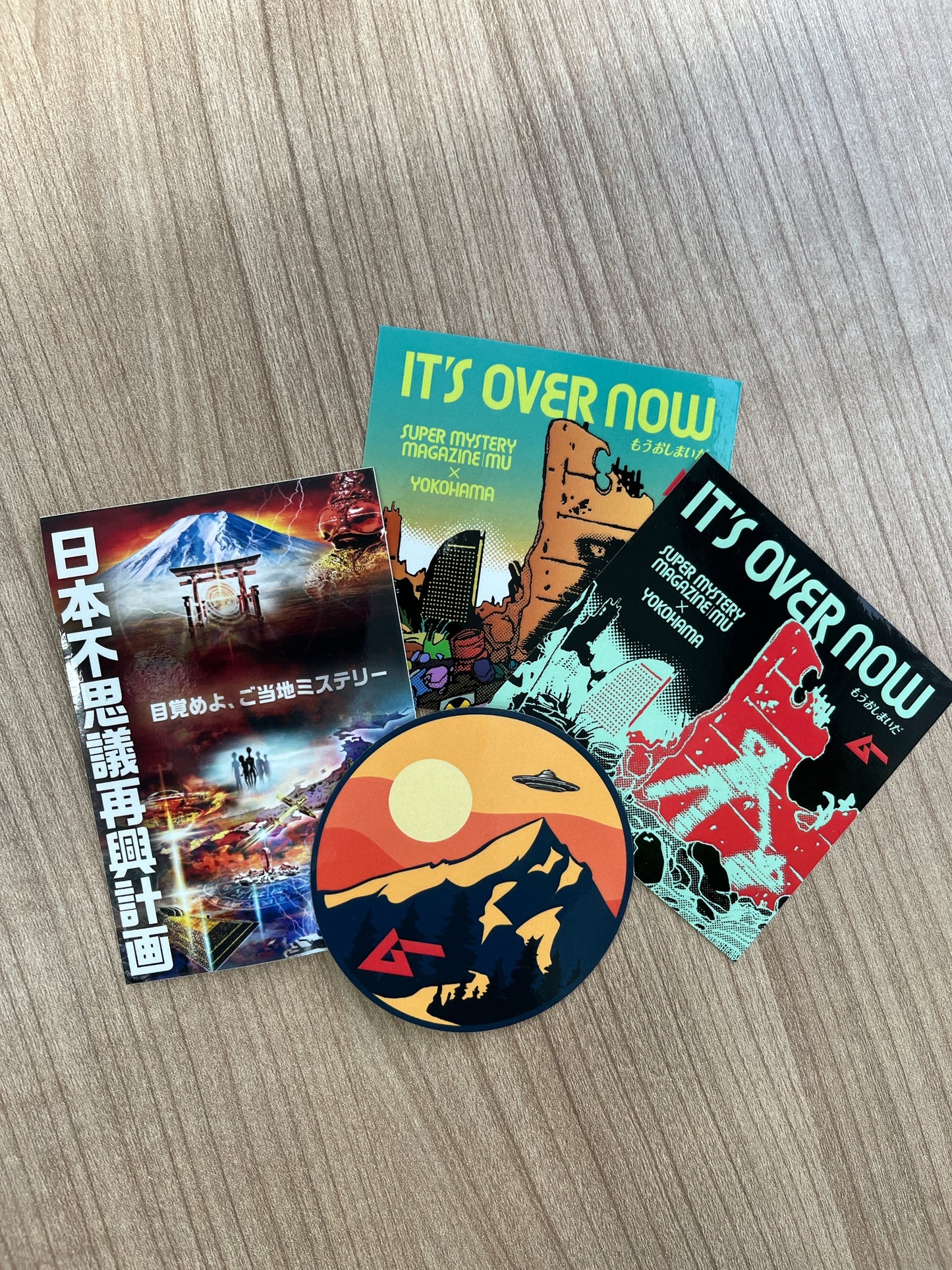 ムーオリジナルステッカーセット（4枚セット）