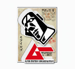 ゼネラルステッカー　モアイロゴ/ムーステッカー